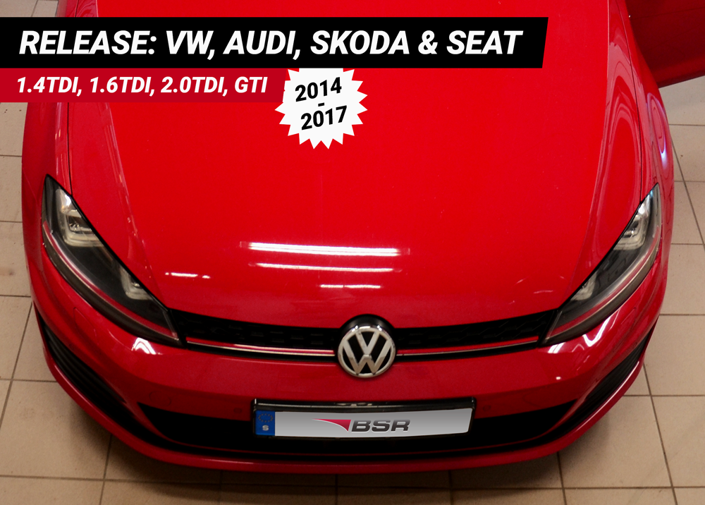 RELEASE: VW, AUDI, SKODA & SEAT