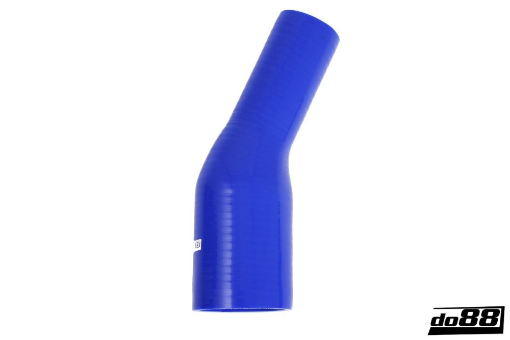 Silicone hose blue 25 degree 2 - 2,25'' (51 - 57mm). Numéro de produit du fabricant: BR25G51-57