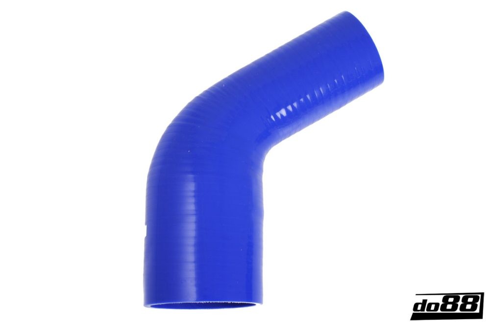Silicone hose blue 60 degree 2,5 - 3,5'' (63-89mm). Numéro de produit du fabricant: BR60G63-89