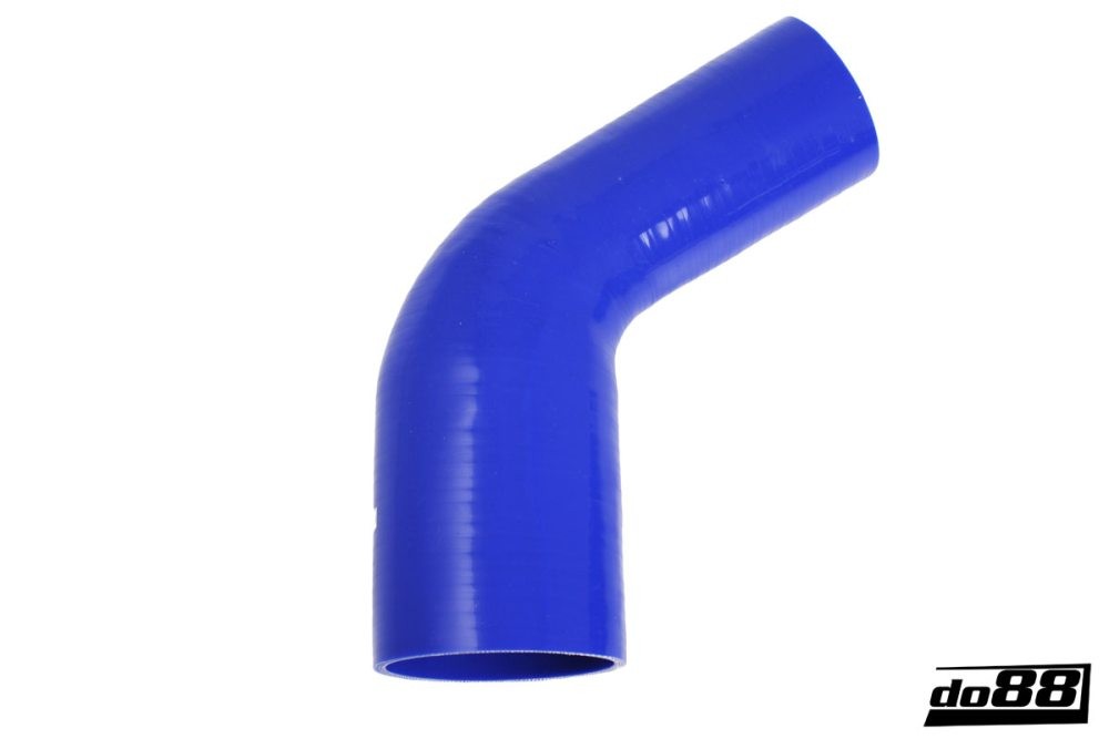 Silicone hose blue 60 degree 3,125 - 3,5'' (80-89mm). Numéro de produit du fabricant: BR60G80-89